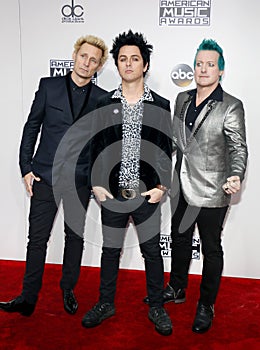 Mike Dirnt, Billie Joe Armstrong, Tre Cool of Green Day