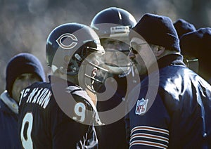 Mike Ditka and Jim McMahon Chicago Bears