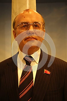 Mikhail Gorbachev Wax Figure