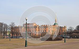 The Mikhailovsky Castle.