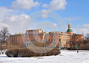 The Mikhailovsky Castle.