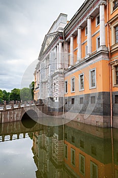 Mikhailovsky Castle (Engineer's Castle) in Saint Petersburg, Rus