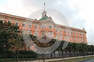 Mikhailovsky Castle - Palace of Emperor Paul I. St. Petersburg.