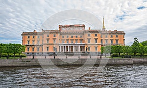 Mikhailovsky Castle in Saint-Petersburg