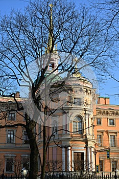 Mikhailovsky castle in St. Petersburg, Russia