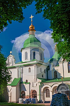 Mikhailovsky Cathedral in Kyiv during the war