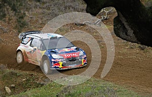 Miko Hirvonen Citroen DS3 WRC