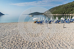 Mikros Gialos beach, Lefkada, Ionian Islands, Greece