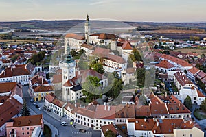 Mikulov Castle in Mikulov, South Moravia, Czech Republic