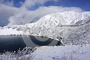 Mikurigaike lake at Mudoro field