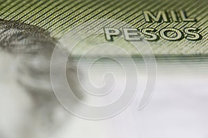 Mil pesos, chilean currency