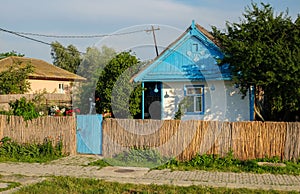 Mila 23, Romania, June 2017: traditional house in Mila 23 fisher photo