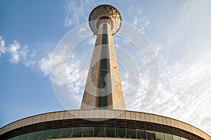 Milad tower in Tehran capital of Iran. the sixth tallest tower and the 24th tallest freestanding structure in the world