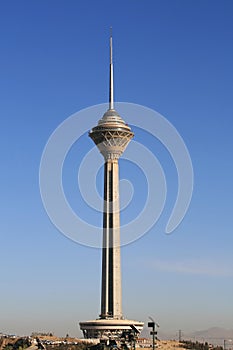 Milad Tower in Tehran, Iran