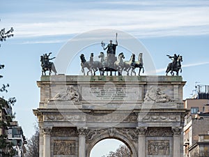 Milan: Arco della Pace