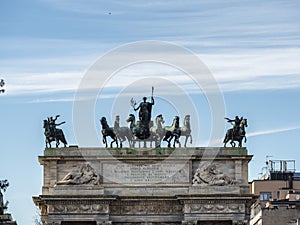 Milan: Arco della Pace