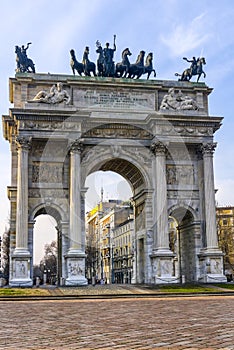 Milan: Arco della Pace