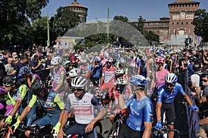 Milan 8 August 2020:  Milano Sanremo cycling race