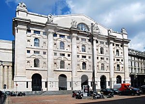 Milan - The Borsa Italiana in Business Square