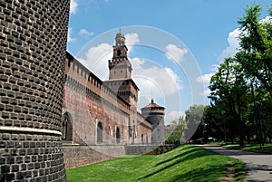 Milan - Castello Sforzesco, Sforza Castle photo