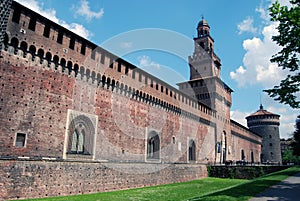 Milan - Castello Sforzesco, Sforza Castle photo