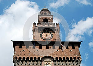 Milan - Castello Sforzesco, Sforza Castle photo