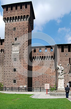 Milan - Castello Sforzesco, Sforza Castle photo