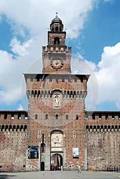 Milan - Castello Sforzesco, Sforza Castle photo