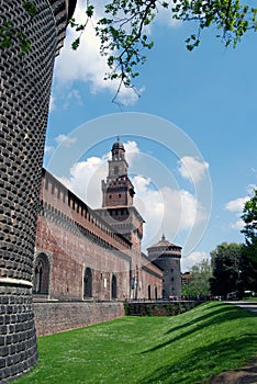 Milan - Castello Sforzesco, Sforza Castle photo