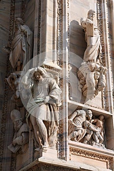 Milan Cathedral detail