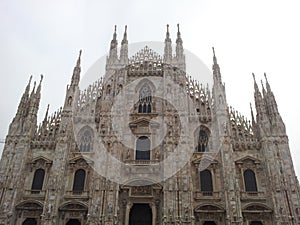 Milan Cathedral, or the Duomo di Milano in Italian