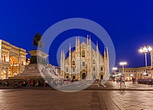 Milan Cathedral Duomo di Milano in Italy