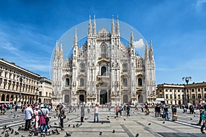 The Milan Cathedral Duomo di Milano, Italy