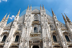 Milan Cathedral Duomo di Milano in Milan, Italy