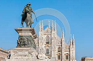Milan Cathedral facade, Piazza del Duomo