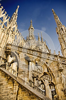 Milan Cathedral roof