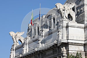 Milan central railstation