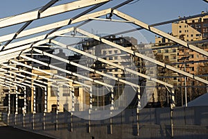 Milan, Citylife at sunset