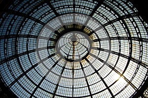 Milan glass arcade