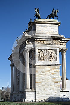 Milan (Italy): Arco della Pace