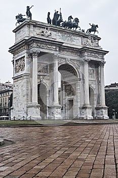 Milan Italy: Arco della Pace