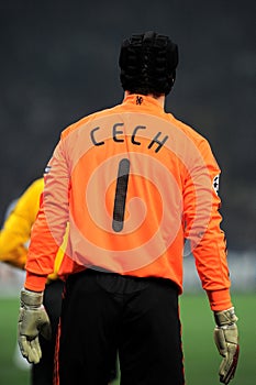 Petr Cech during the Match
