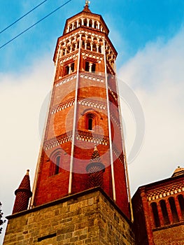 Tower in Milan, Italy photo