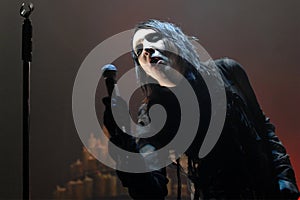 Marilyn Manson during the concert