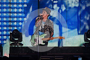 Bruno Mars , during the concert