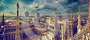 Milan, Italy panorama