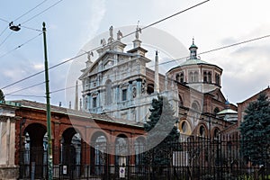 the Santa Maria dei Miracoli presso San Celso in the centre of Milan photo