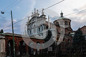 the Santa Maria dei Miracoli presso San Celso in the centre of Milan photo