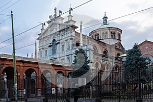 the Santa Maria dei Miracoli presso San Celso in the centre of Milan photo