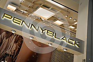 Milan, Italy - September 24, 2017: Penny Black store in Milan.